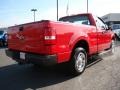 2007 Bright Red Ford F150 XL Regular Cab  photo #3