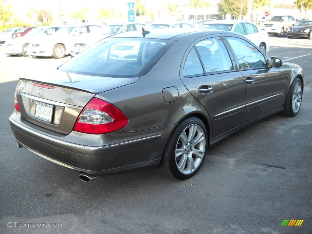 2008 E 350 Sedan - Indium Grey Metallic / Black photo #16