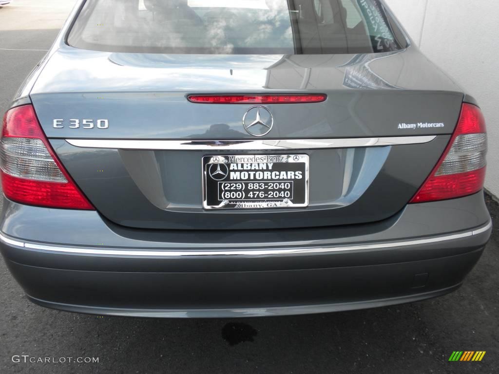2008 E 350 Sedan - Flint Grey Metallic / Black photo #4