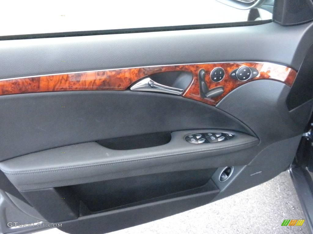 2008 E 350 Sedan - Flint Grey Metallic / Black photo #7