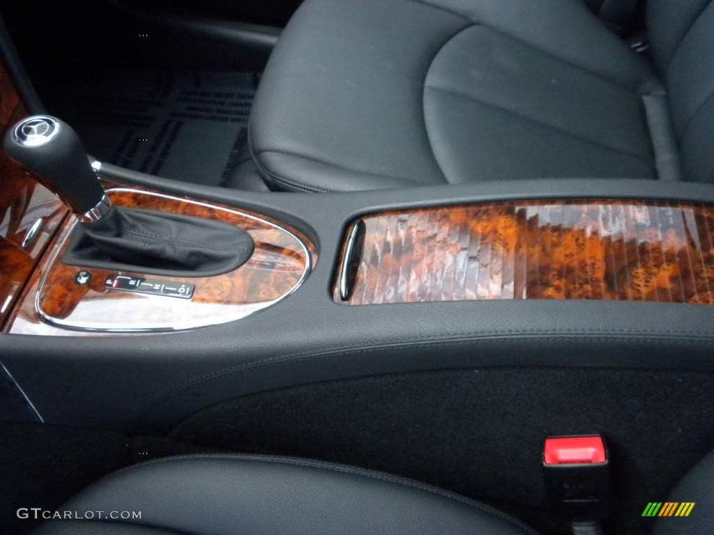 2008 E 350 Sedan - Flint Grey Metallic / Black photo #10