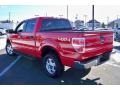 2009 Bright Red Ford F150 XLT SuperCrew 4x4  photo #7