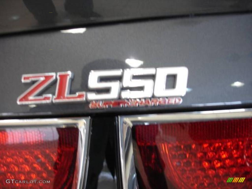 2010 Camaro SS SLP ZL550 Supercharged Coupe - Cyber Gray Metallic / Black photo #7
