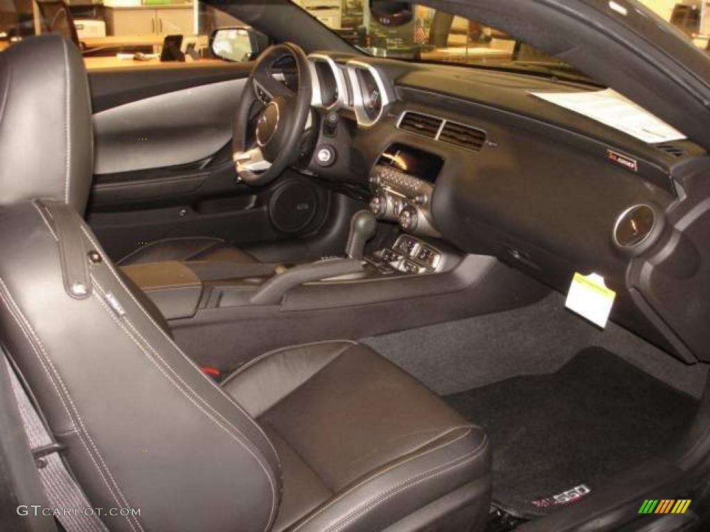 2010 Camaro SS SLP ZL550 Supercharged Coupe - Cyber Gray Metallic / Black photo #8