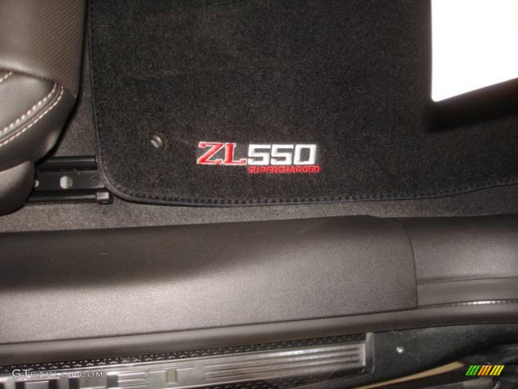 2010 Camaro SS SLP ZL550 Supercharged Coupe - Cyber Gray Metallic / Black photo #11