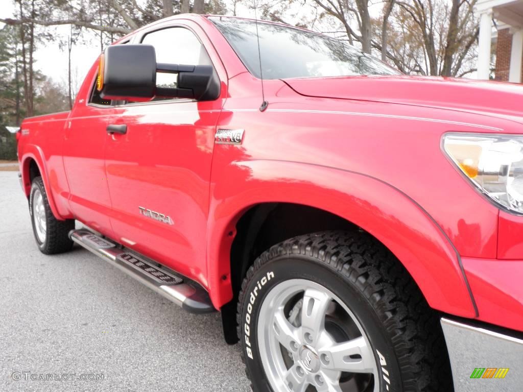 2007 Tundra SR5 TRD Double Cab 4x4 - Radiant Red / Graphite Gray photo #18