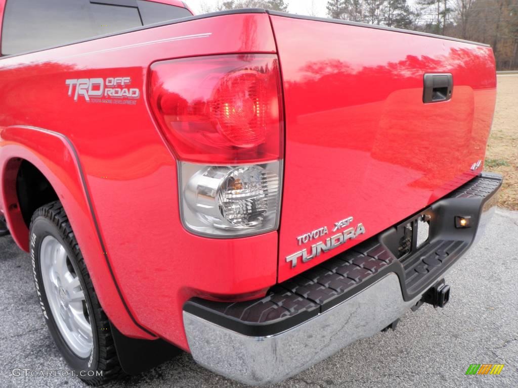 2007 Tundra SR5 TRD Double Cab 4x4 - Radiant Red / Graphite Gray photo #23
