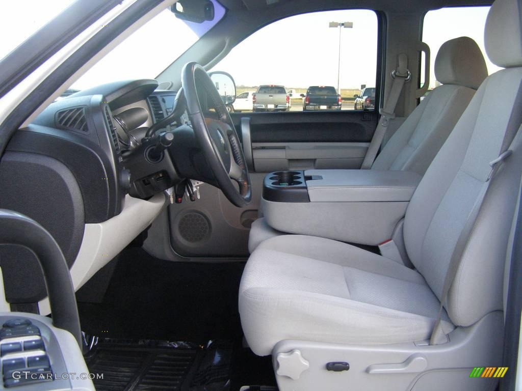 2008 Silverado 1500 LT Crew Cab - Summit White / Light Titanium/Ebony Accents photo #9