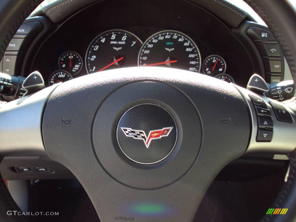 2008 Corvette Convertible - Crystal Red Metallic / Ebony/Titanium photo #19