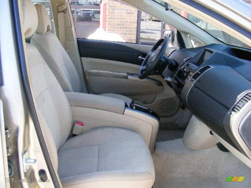 2004 Prius Hybrid - Driftwood Pearl / Brown/Ivory photo #13