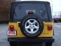 2004 Solar Yellow Jeep Wrangler Sport 4x4  photo #4