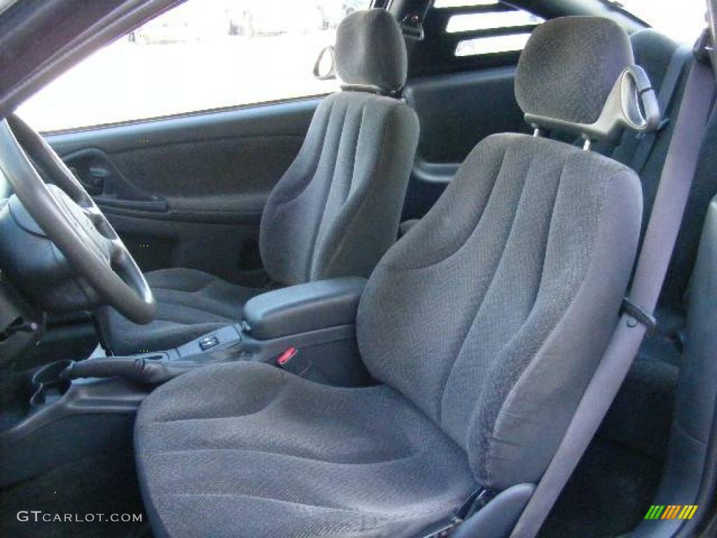 2005 Cavalier LS Sport Coupe - Black / Graphite Gray photo #9