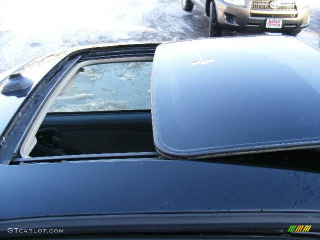 2005 Cavalier LS Sport Coupe - Black / Graphite Gray photo #23