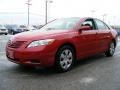 Barcelona Red Metallic - Camry LE Photo No. 7