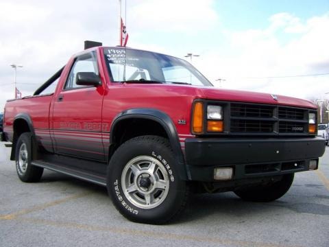 1989 Dodge Dakota Sport Regular Cab 4x4 Data, Info and Specs