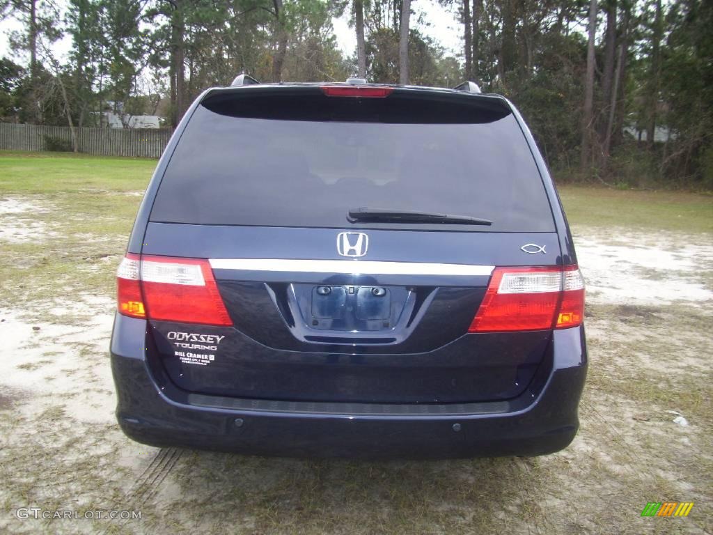 2007 Odyssey Touring - Midnight Blue Pearl / Gray photo #3