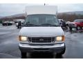 Oxford White 2007 Ford E Series Cutaway E350 Commercial Utility Truck