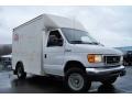 Oxford White - E Series Cutaway E350 Commercial Utility Truck Photo No. 19