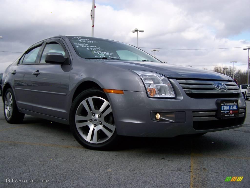 2007 Fusion SE - Tungsten Grey Metallic / Charcoal Black photo #1
