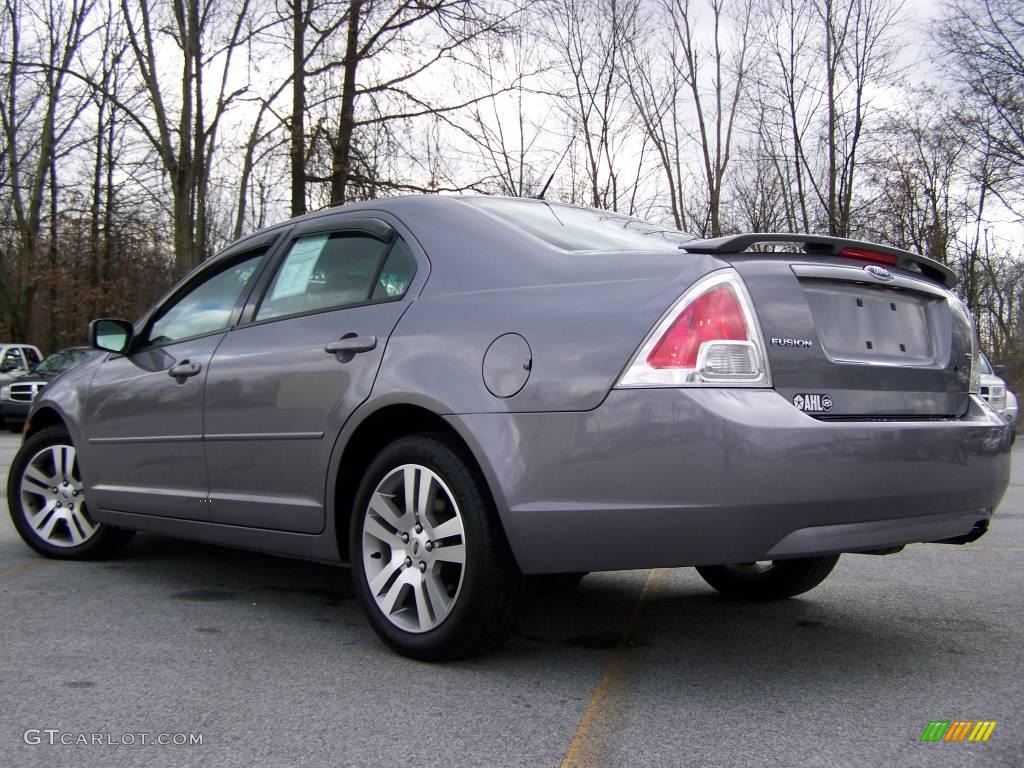 2007 Fusion SE - Tungsten Grey Metallic / Charcoal Black photo #4