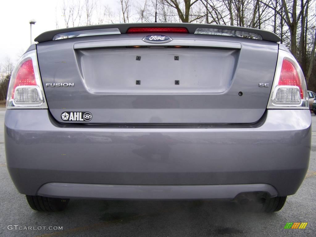 2007 Fusion SE - Tungsten Grey Metallic / Charcoal Black photo #6