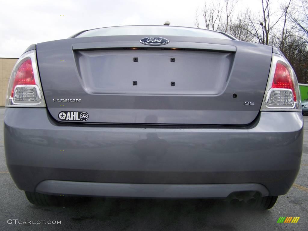2007 Fusion SE - Tungsten Grey Metallic / Charcoal Black photo #6