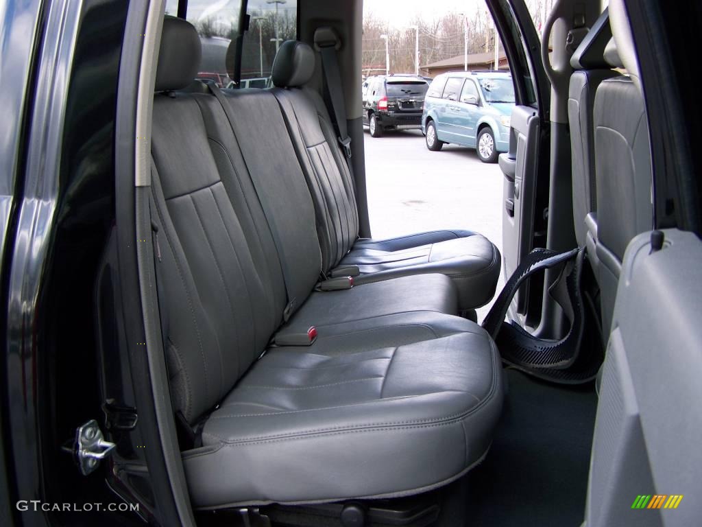 2008 Ram 1500 SLT Quad Cab 4x4 - Brilliant Black Crystal Pearl / Medium Slate Gray photo #15