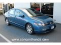 2008 Atomic Blue Metallic Honda Civic LX Sedan  photo #1