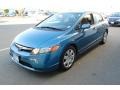 2008 Atomic Blue Metallic Honda Civic LX Sedan  photo #7