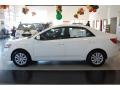 2010 Clear White Kia Forte EX  photo #3