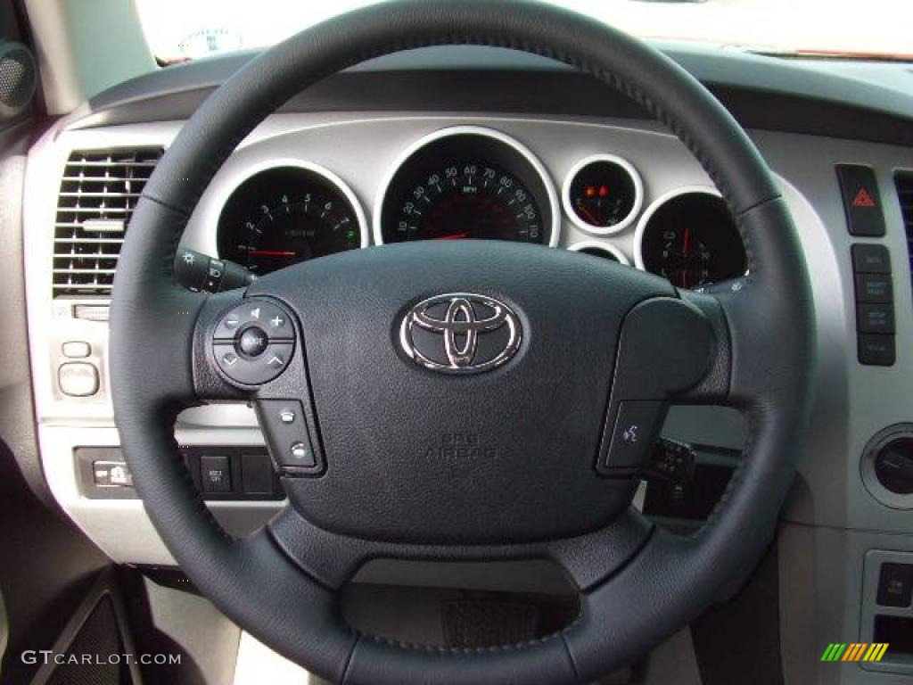 2008 Tundra Limited Double Cab 4x4 - Radiant Red / Graphite Gray photo #15