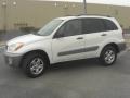 2003 Frosted White Pearl Toyota RAV4   photo #2