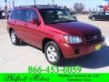 2005 Salsa Red Pearl Toyota Highlander I4  photo #1