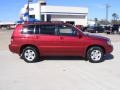 2005 Salsa Red Pearl Toyota Highlander I4  photo #2