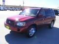 2005 Salsa Red Pearl Toyota Highlander I4  photo #7