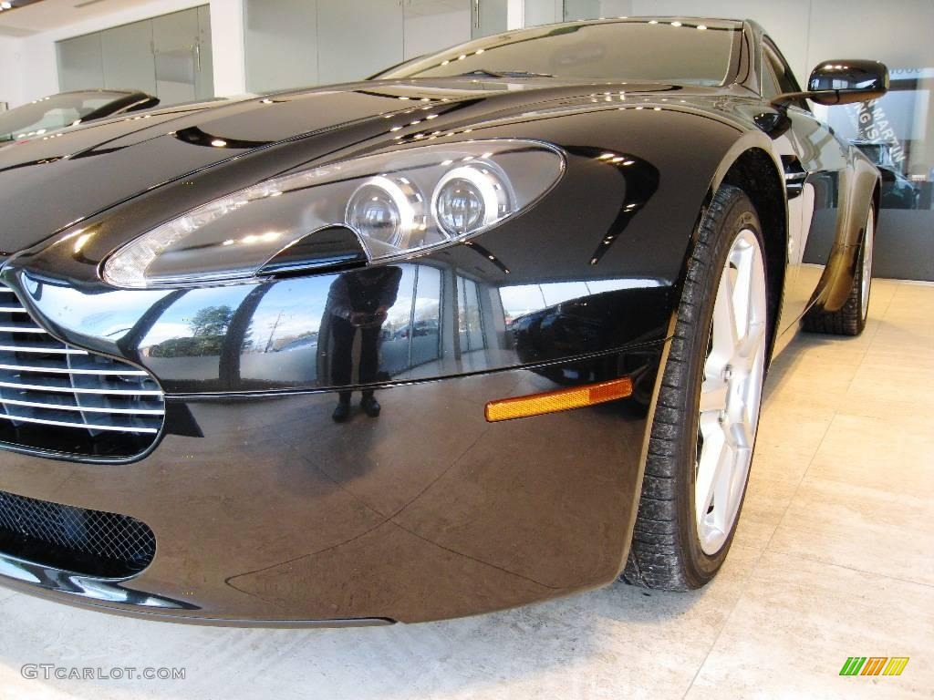 2007 V8 Vantage Coupe - Onyx Black / Sandstorm photo #9