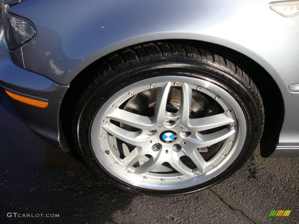 2004 3 Series 330i Convertible - Silver Grey Metallic / Grey photo #22