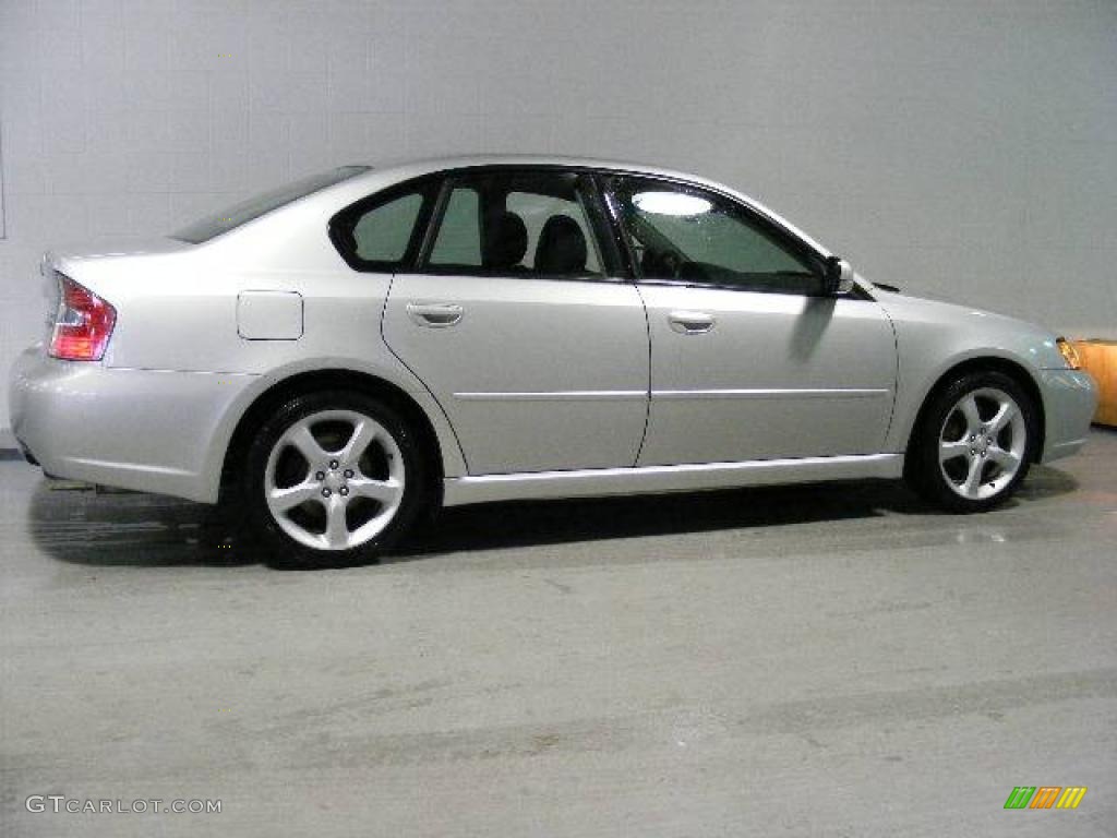 2005 Legacy 2.5 GT Limited Sedan - Brilliant Silver Metallic / Charcoal Black photo #6