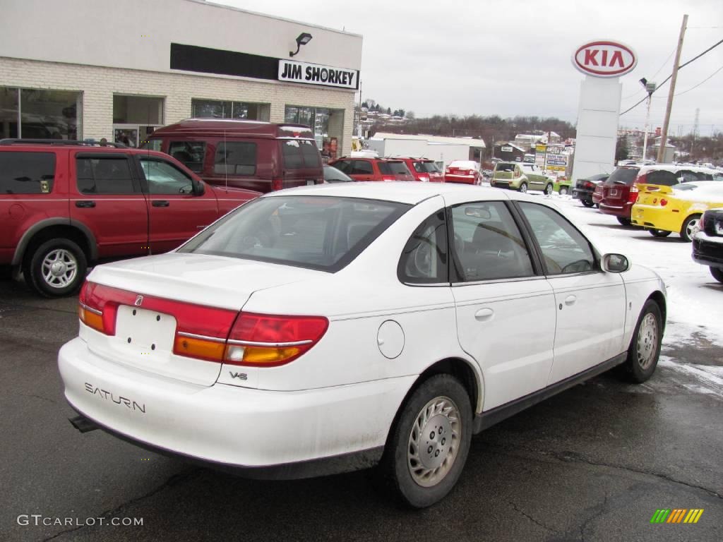 2000 L Series LS2 Sedan - Bright White / Gray photo #3