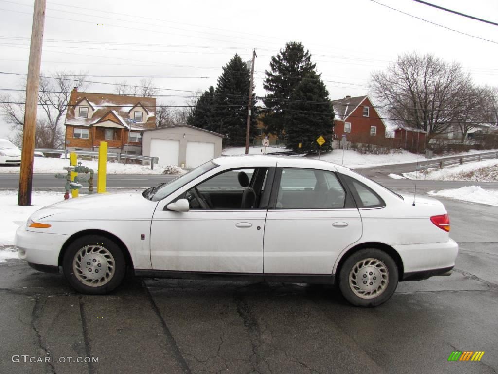 2000 L Series LS2 Sedan - Bright White / Gray photo #5