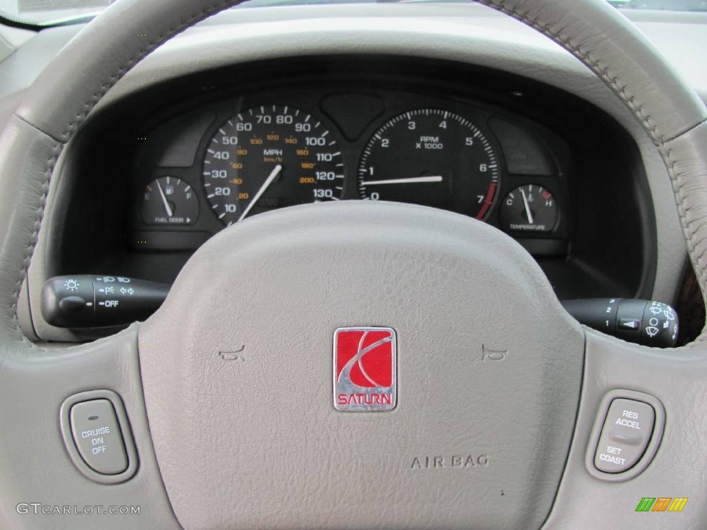 2000 L Series LS2 Sedan - Bright White / Gray photo #13