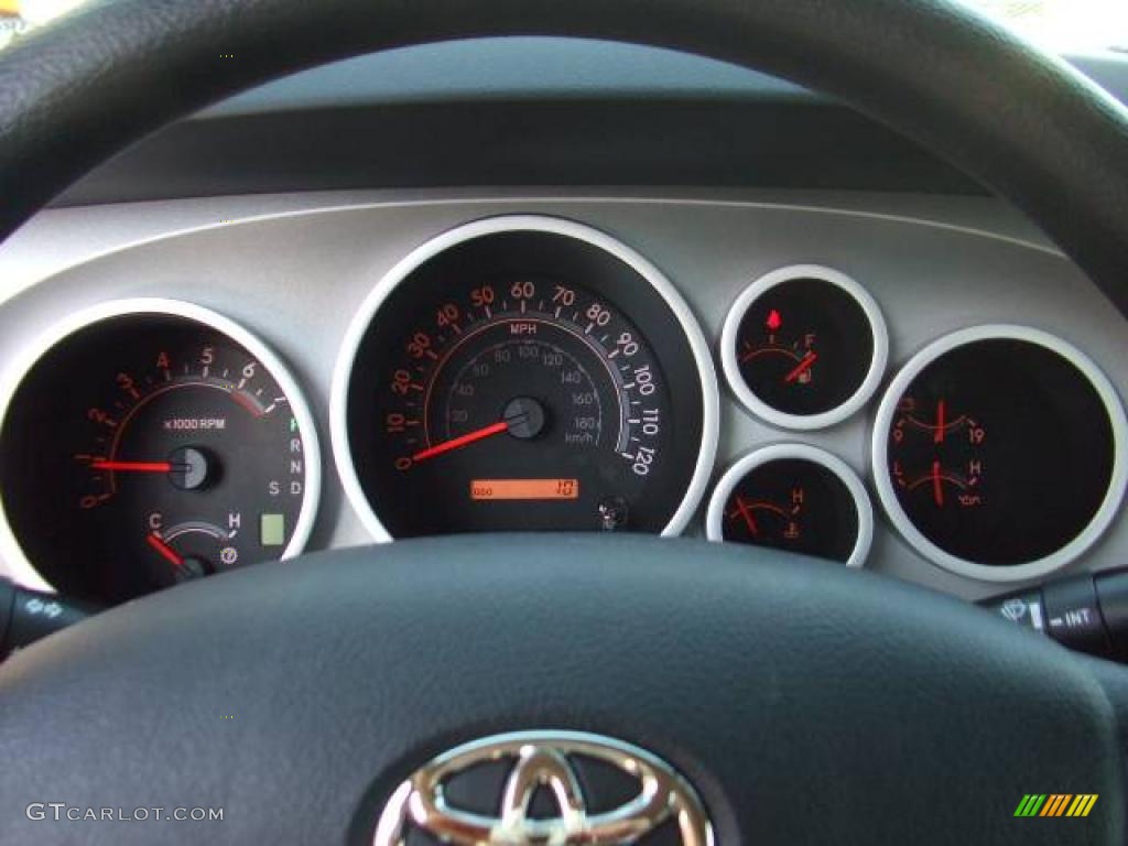 2008 Tundra SR5 CrewMax - Silver Sky Metallic / Black photo #16