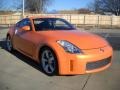 2007 Solar Orange Pearl Nissan 350Z Enthusiast Coupe  photo #3