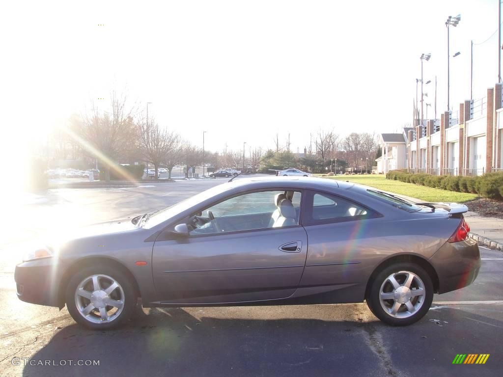 2002 Cougar V6 Coupe - Dark Shadow Grey Metallic / Dark Graphite photo #3