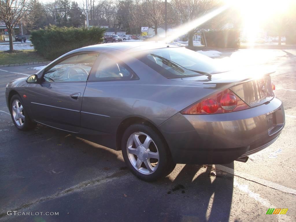 2002 Cougar V6 Coupe - Dark Shadow Grey Metallic / Dark Graphite photo #4