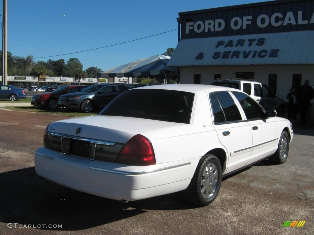 2006 Grand Marquis LS - Vibrant White / Light Camel photo #3