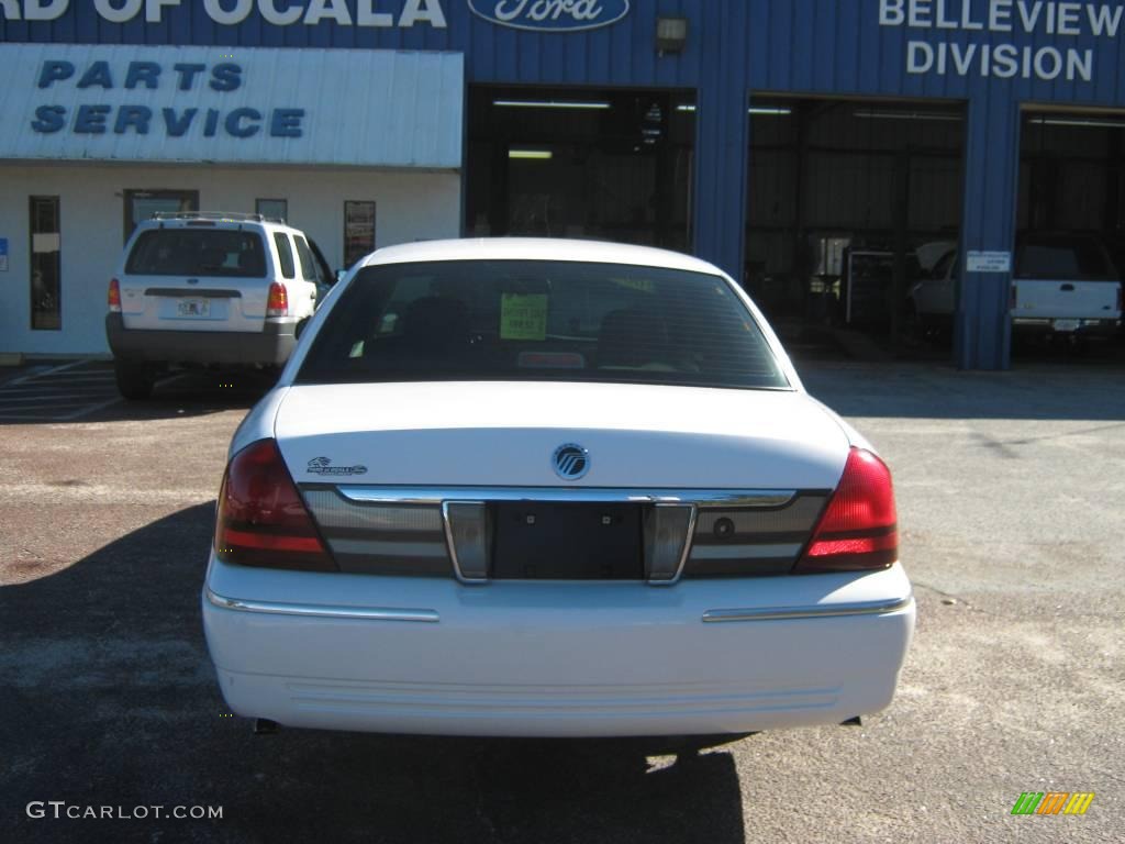 2006 Grand Marquis LS - Vibrant White / Light Camel photo #4