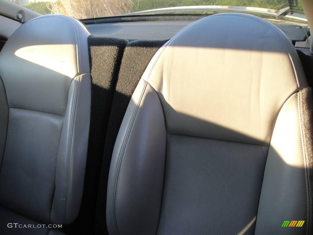 2002 Cougar V6 Coupe - Dark Shadow Grey Metallic / Dark Graphite photo #13
