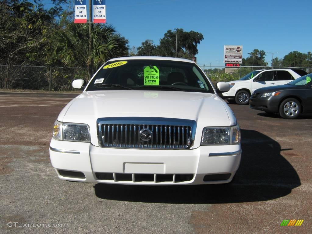 2006 Grand Marquis LS - Vibrant White / Light Camel photo #8