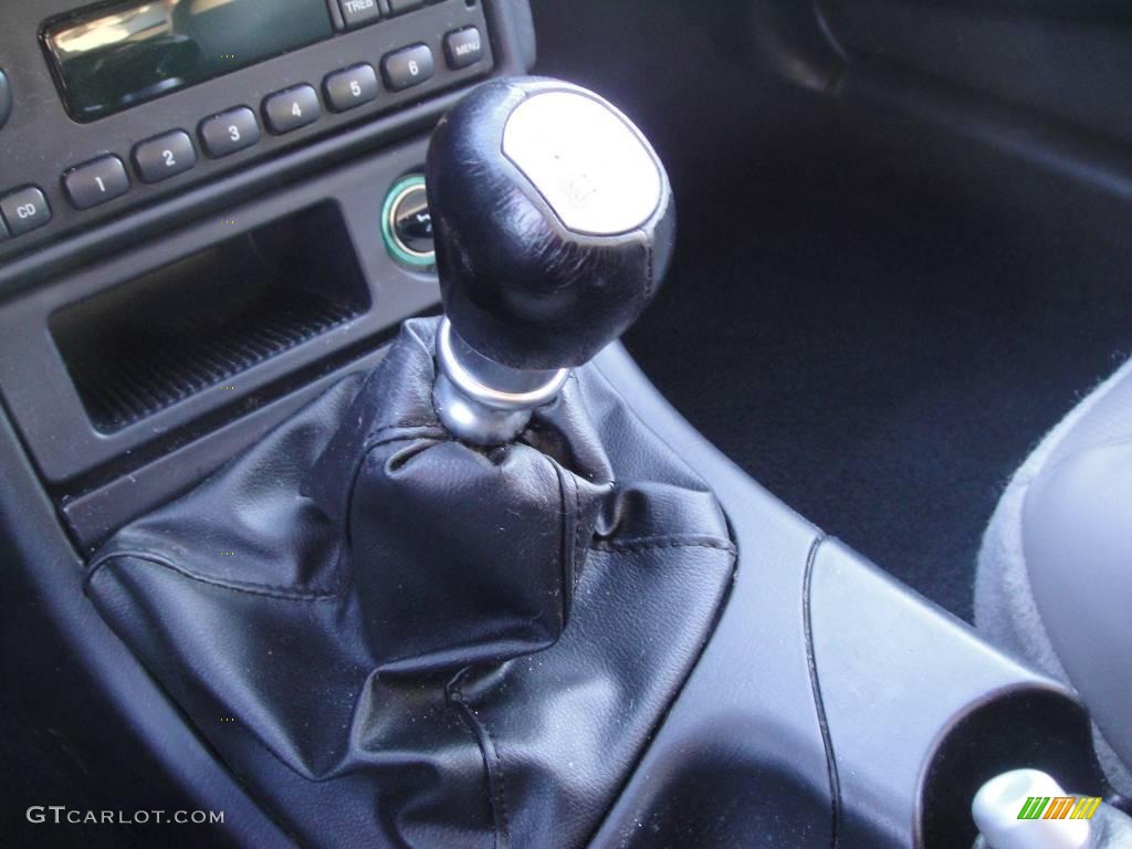 2002 Cougar V6 Coupe - Dark Shadow Grey Metallic / Dark Graphite photo #16